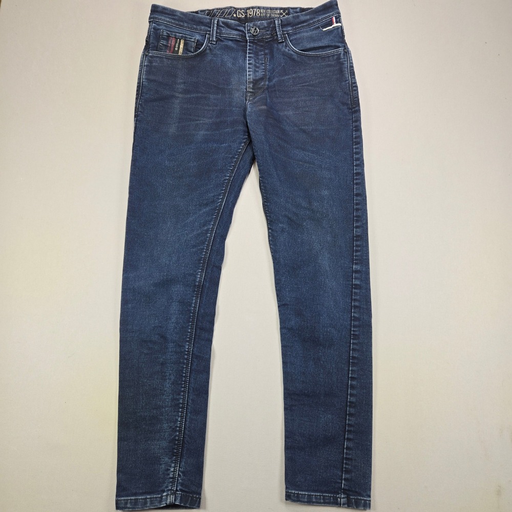 GS:78 Jeans Slim Fit Art of Denim Dark Wash Blue Mens Size‎ 32